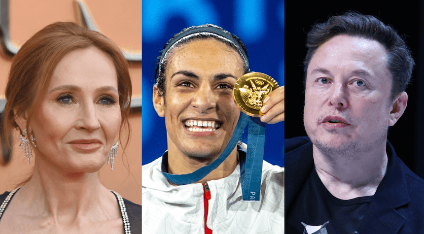 J.K. Rowling and Elon Musk Hit with 'Cyber Harassment' Lawsuit by Controversial Algerian Olympic Boxer